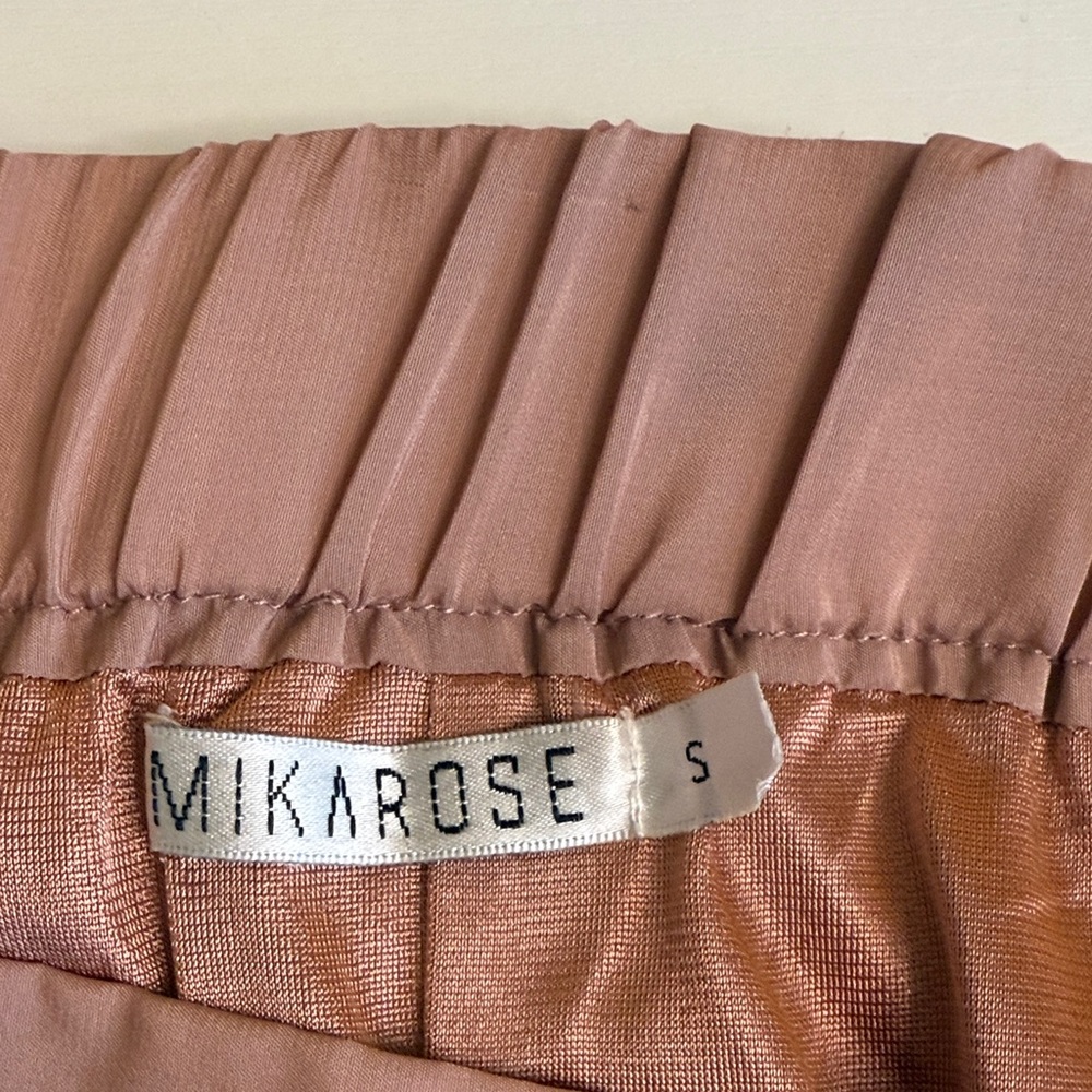 Mikarose Asymmetrical Blush Skirt - Picture 2 of 9
